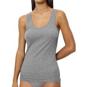 Iconic - Hemd - Nordic Grey Melange - Katoen - Mouwloos