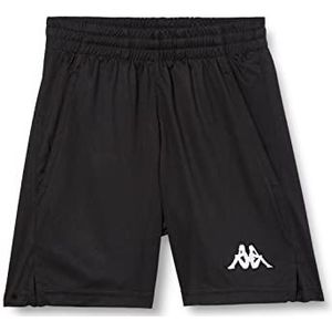 Kappa Logo ZENIO Shorts, uniseks, kinderen, zwart, 14Y