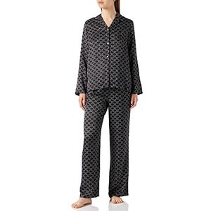 KARL LAGERFELD Dames Kl Monogram Pyjamaset, Zwart, XS