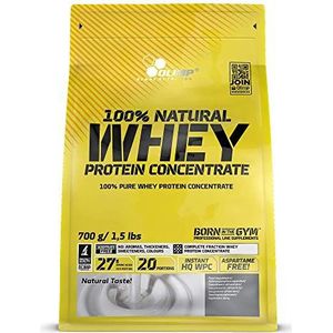 Olimp 100% Natural Whey Protein Concentrate, 700 g Beutel, Neutral