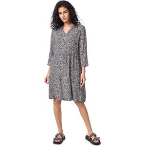 Street One - Tuniekjurk - Blauw - Dames - Knielang - Lange Mouwen