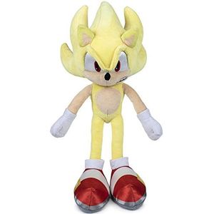 Play by Play Super Sonic pluche dier - Sonic 2, 44 cm
