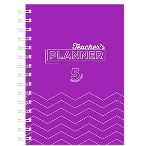 Silvine A5 Teacher's Academic Planner & Record met duurzame hardcover covers en 204 x5 Period Planner-pagina's
