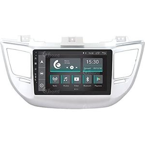 Specifieke autoradio voor Hyundai Tucson vanaf 2018 standaard met GPS en camera Android GPS Bluetooth WiFi USB DAB+ Touchscreen 9"" 4core Carplay AndroidAuto