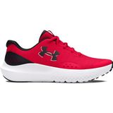 Under Armour UA BGS Surge 4, Sneakers jongens, Red/Black/Black, 37.5 EU