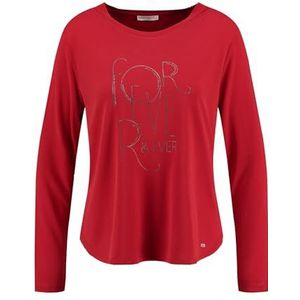 KEY LARGO Dames shirt met lange mouwen Forever, rood (1300), S