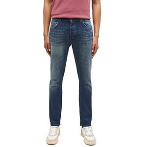 MUSTANG Heren Style Toledo Tapered Jeans, middenblauw 784, 34W x 34L