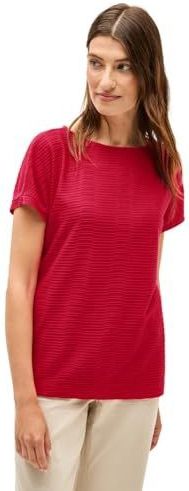 Bikini - Glazed Apple Red - Streepstructuur - Zonder Sluiting