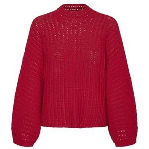 VERO MODA VMAZING LS Highneck Pullover GA Boo, salsa, L