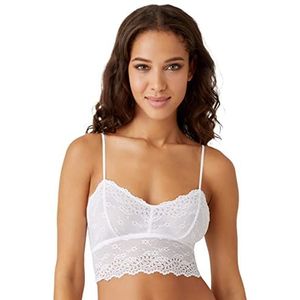 b.tempt'd Bralette beha met geïnspireerd oog voor dames, Kleur: wit, S