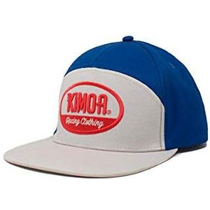 KIMOA Platte baseballpet, blauw, standaard, uniseks, volwassenen (GO0S20243700)