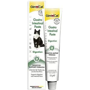 GimCat EXPERT LINE Gastro Intestinal Pasta - Functionele kattensnack, ondersteunt de vertering en de darmflora - 1 tube (1 x 50 g)