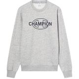 Champion - Authentic Athletic Apparel - Sweatshirt - Marine / Grijs Gemêleerd