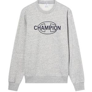 Champion - Authentic Athletic Apparel - Sweatshirt - Marine / Grijs Gemêleerd