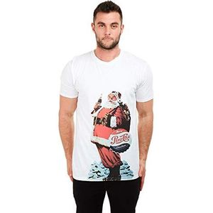 Pepsi Cola Dames Merry Christmas T-shirt, wit, XL