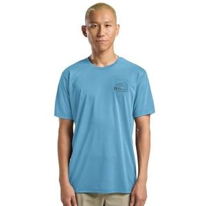 Jack Wolfskin - Vonnan Graphic - T-shirt - Heren - Sky Blue