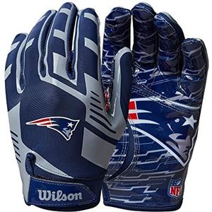 Wilson Handschoenen NFL TEAM SUPER GRIP, eenheidsmaat voor jongeren, siliconen/stretch-lycra
