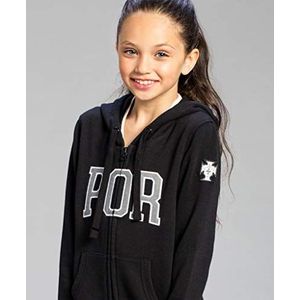 FPF PORCS010102JXS jas, zwart, XS, unisex - kinderen