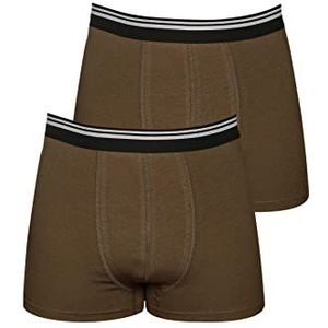 Bonamaison Heren TRGCSNS100418 Boxer Shorts, kaki, S