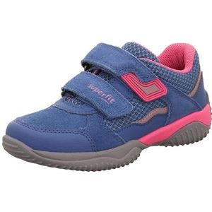 Superfit Storm Sneaker, Blau/Lila 8020, 0 UK, Blau Lila 8020, 0 UK Wide