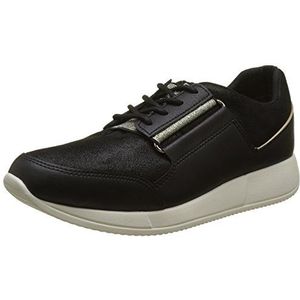 Tommy Hilfiger Dames S1285amantha 4c1 Low-Top Sneakers, Zwart, 36 EU