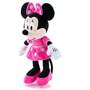 Disney 6315870357, Mimmi Mouse knuffeldieren, Mimmi Mouse Set knuffeldieren met roze jurk, 43 cm, vanaf 0 maanden