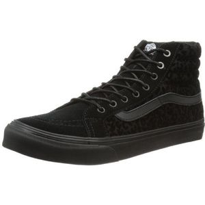 Vans U SK8-HI Slim (Cheetah) VQG39TT Sneakers voor volwassenen, uniseks, zwart, 37 EU