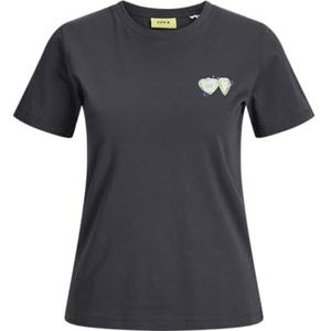 JACK & JONES Jxcarly Reg Fit Ss Tee JRS, Phantom, S