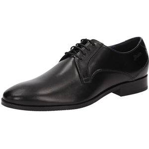 Sioux - Geriondo-704 - Nette Veterschoenen - Zwart