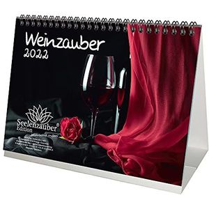 Seelenzauber K2022-5T-00175-D-0 Wijn Magie DIN A5 Bureaukalender Voor 2022 Wijn En Wijngaarden