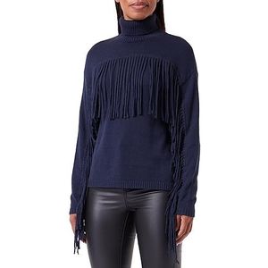 Replay Dames coltrui met franjes, 908 Donkerblauw, XS