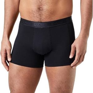 Dagi Heren Black Slim Fit Boxer, Zwart, S, zwart, S