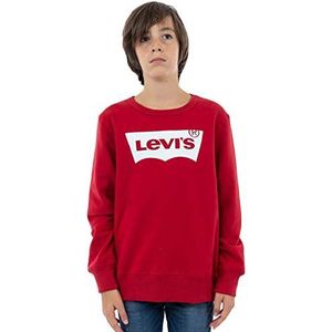 Levi's Kids Jongens Lvb-Batwing Crewneck sweatshirt, Levis rood/wit, 14 Jaar