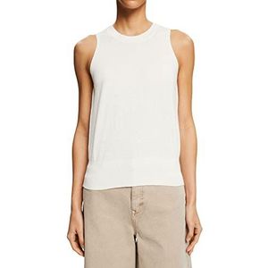 ESPRIT Dames 032EO1I307 trui, 110/UFF wit, standaard