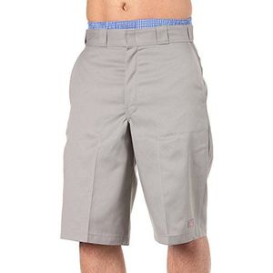 Dickies Heren 13"" MLTI PKT W/SRT Short, Grijs (zilver), Eén maat (Fabrikant maat 44)