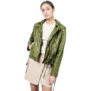 Freaky Nation New Ruby-fn leren jas voor dames, safari, S