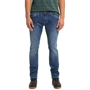 MUSTANG Oregon Tapered Jeans voor heren, blauw, 36W x 36L