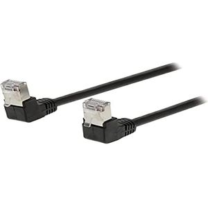 Valueline vlcp85127b30 3 m Cat5e SF/UTP (S-FTP) zwarte networking kabel - networking kabels (3 m, Cat5e, RJ-45, RJ-45, Male/Male, SF/UTP (S-FTP))