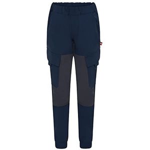 LEGO LWParker 201 Outdoorbroek voor jongens, 4 W, stretch, waterafstotend, ademend, wandelbroek, 590 Dark Navy, 104 kinderen