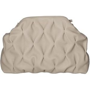 FELIPA Dames handtas clutch bag, beige, beige