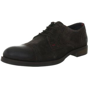 Tommy Hilfiger Aaron 1b, Veterschoenen voor heren, Braun Koffieboon 212, 41 EU