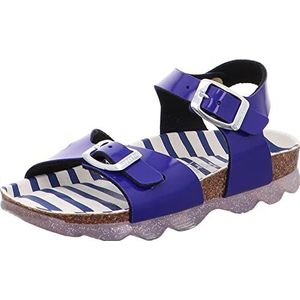 superfit meisjes JELLIES Sandalen, Blauw 8000, 33 EU