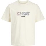 JACK & JONES - JCOTIER - T-shirt - Lichtgeel/Roestrood/Zwart