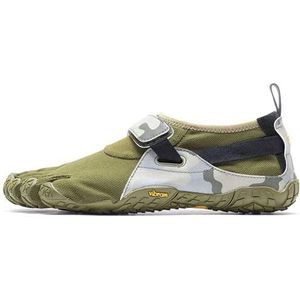 Vibram Spyridon Evo Wandelschoen voor heren, Donkergroen camouflage, 48 EU