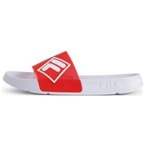FILA Morro Bay LUGO Slide Sandalen, voor heren, rood-wit, 41 EU, Fila Rood Wit, 41 EU