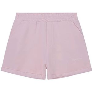 Pepe Jeans Meisjesrozemarijn korte broek, zacht roze, 16 jaar, Zacht Roze, 16 Jaren