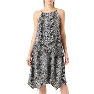 COBIE Damesjurk met luipaardprint, Grijs Leo, S