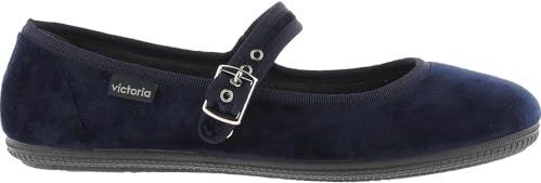 Victoria - Leren Gespschoenen - Fluweel - Duurzaam Lieve Wereld Model