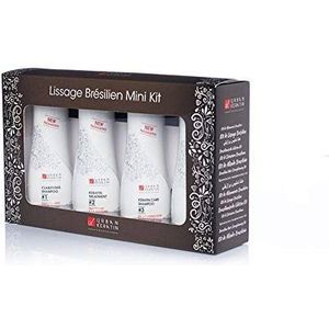 Urban Keratin - Mini Stijltang Set - Haarstyler - Zwart - Keramisch