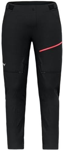 Salewa - Vento Hemp/DST 2-in-1 Broek - Black Out - Hennep/Durastretch